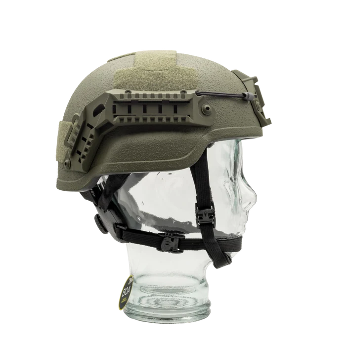 SHIELD BRAVO NIJ - IIIA MICH Helm mit Rails - Black Raptor