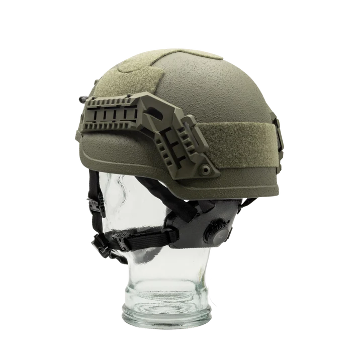 SHIELD BRAVO NIJ - IIIA MICH Helm mit Rails - Black Raptor