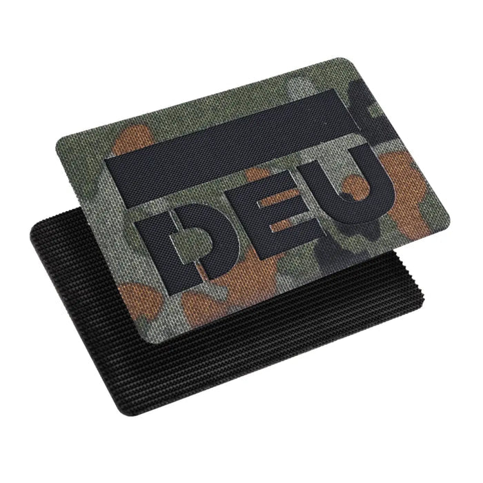 SHIELD Lasercut Patch DEU / Punisher - Black Raptor