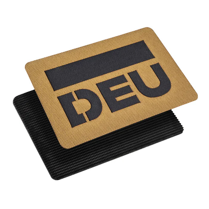 SHIELDSHIELD Lasercut Patch DEU / Punisher - Black Raptor