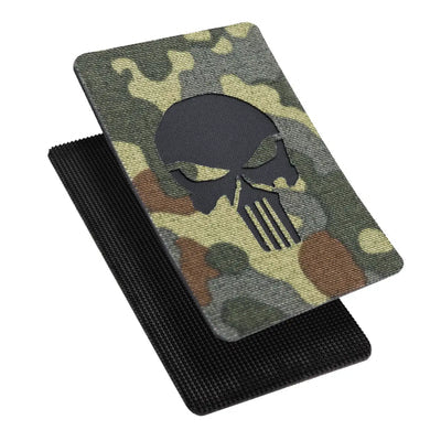 SHIELDSHIELD Lasercut Patch DEU / Punisher - Black Raptor