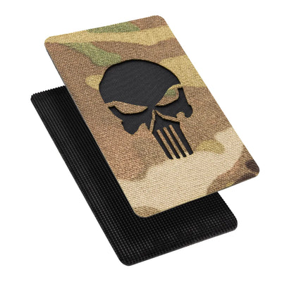 SHIELD Lasercut Patch DEU / Punisher - Black Raptor