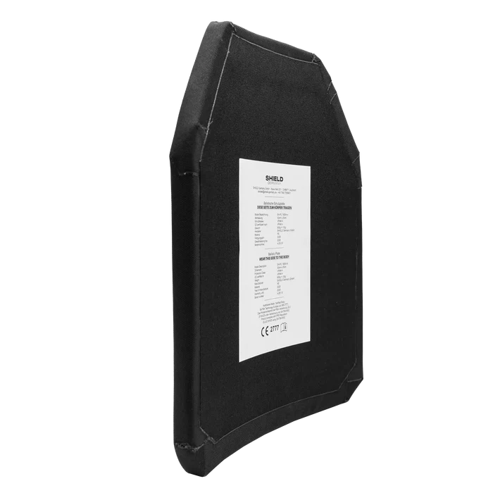 SHIELDSK1 / VPAM 4 Platte Single Curved 0,6kg - Einzeln - Black Raptor
