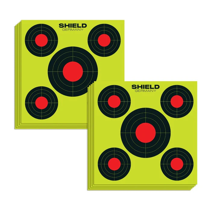 SHIELDSHIELD Germany Splatter Targets 10er Pack - Black Raptor