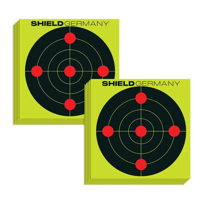 SHIELDSHIELD Germany Splatter Targets 10er Pack - Black Raptor