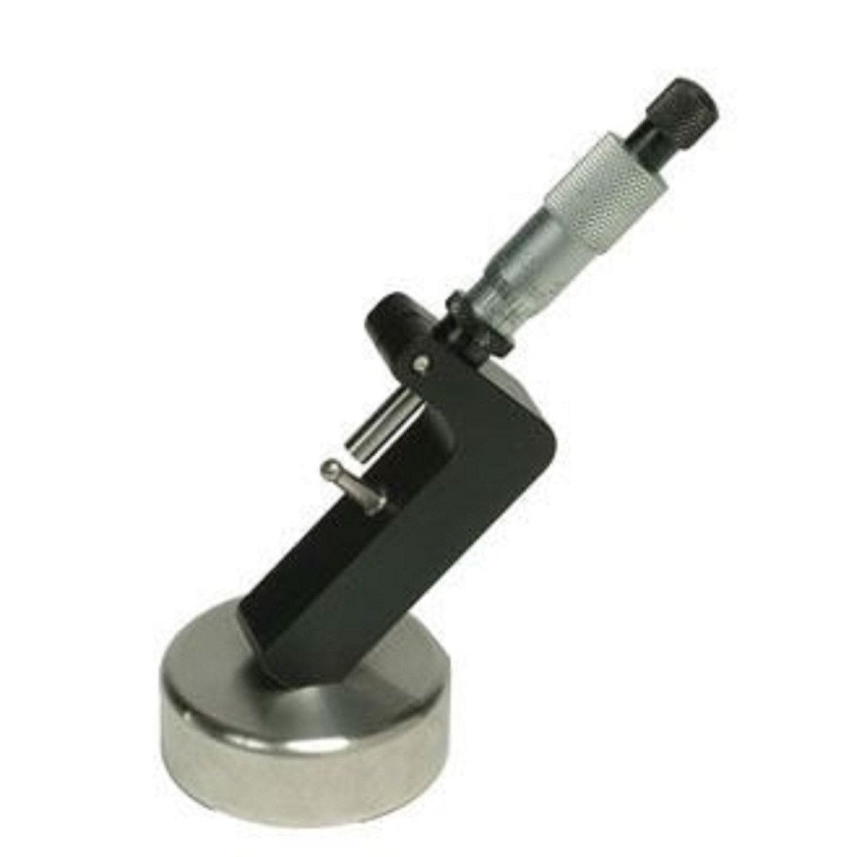 SINCLAIR INTERNATIONAL MIC3 Hülsenhals-Wandstärkenmikrometer mit Starrett-Messkopf auf Standfuß