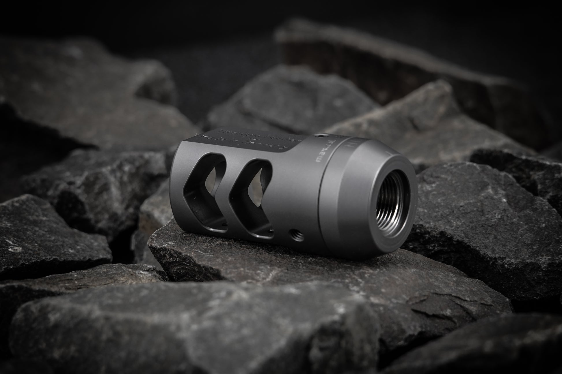 SINUS Titanium Hunter Competition Brake – Ansicht schräg hinten