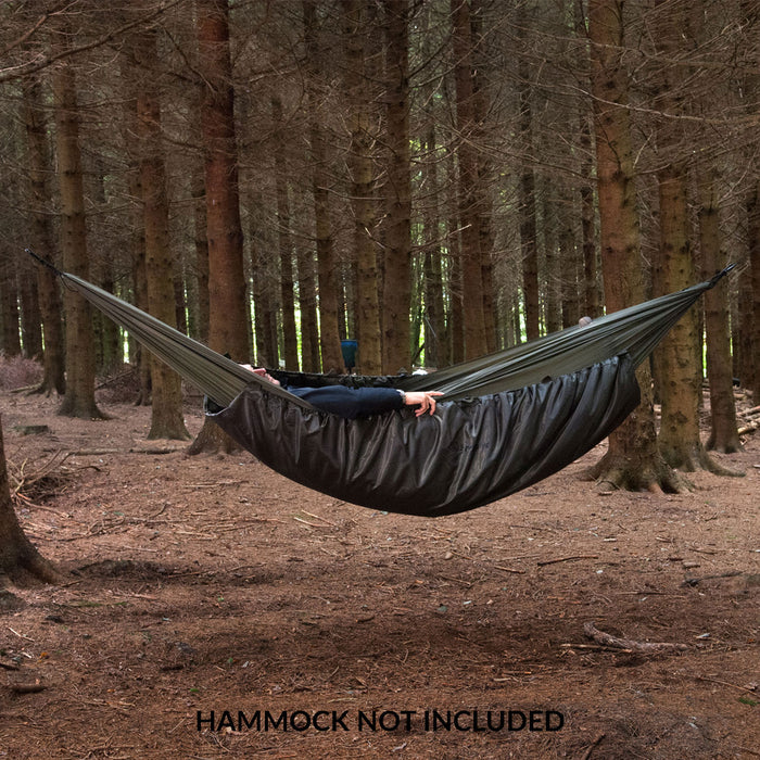 Snugpak Hammock Quilt WGTE Oliv – Einsatz in der Hängematte