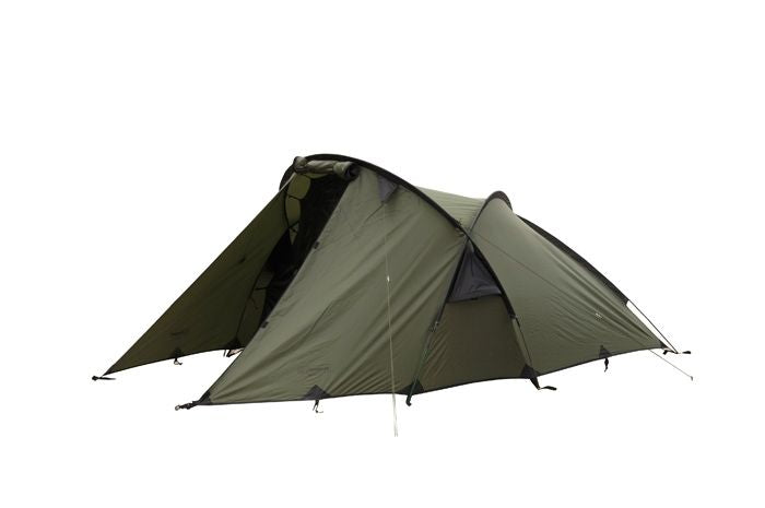 Snugpak Scorpion 3 – olivfarbenes 3-Personen-Tunnelzelt mit Apsis