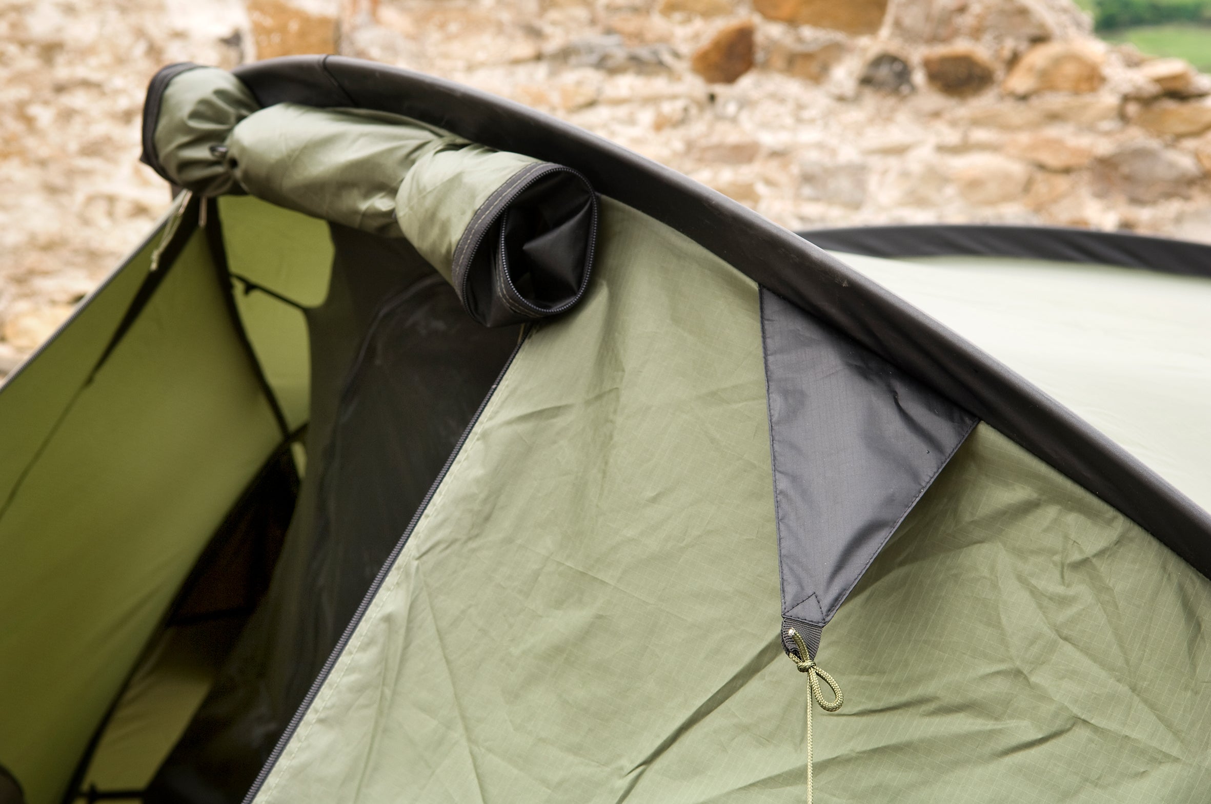 Snugpak Scorpion 3 IX WGTE – Lüftungsöffnung am Eingang