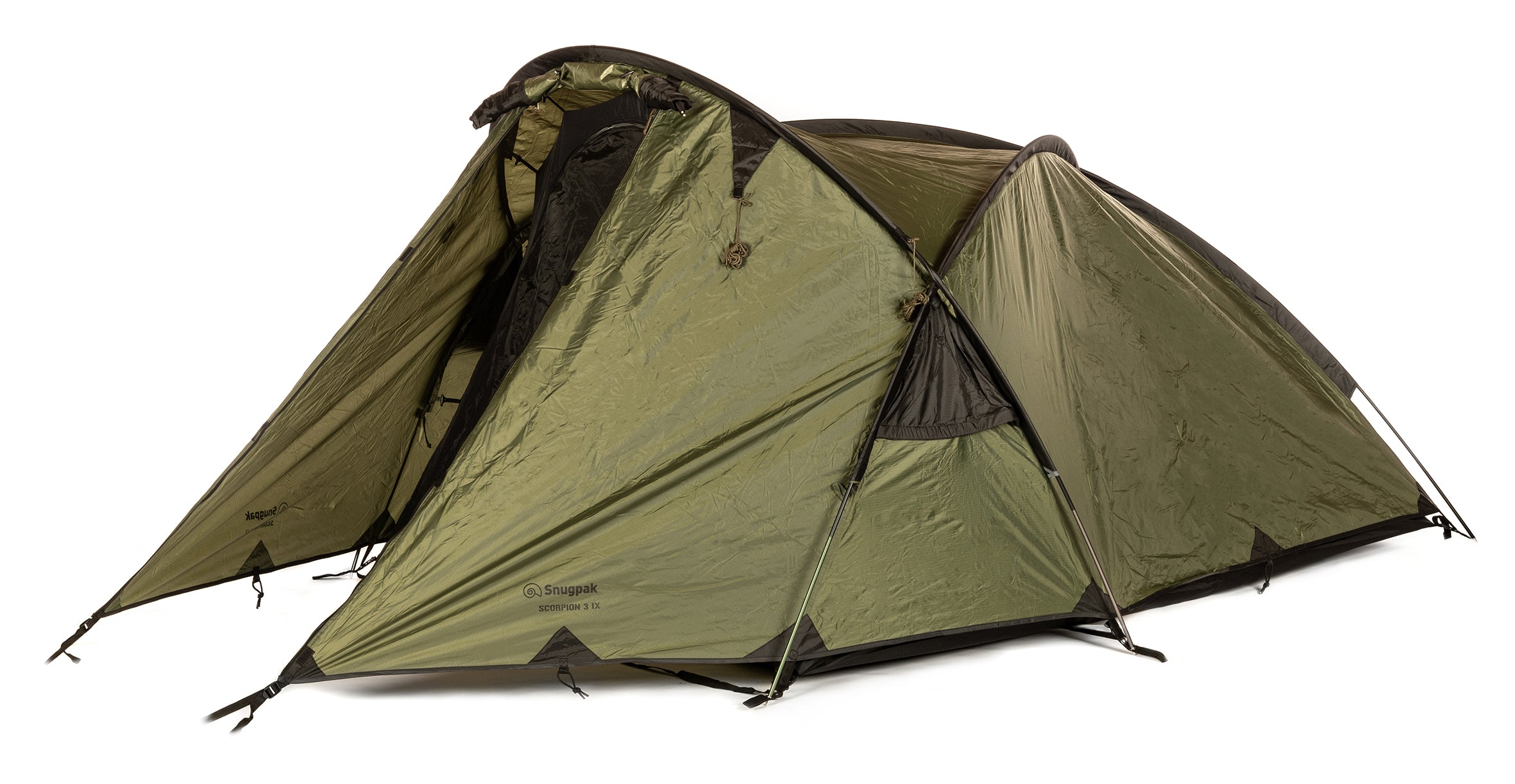 Snugpak Scorpion 3 IX WGTE – Seitenansicht auf weißem Hintergrund