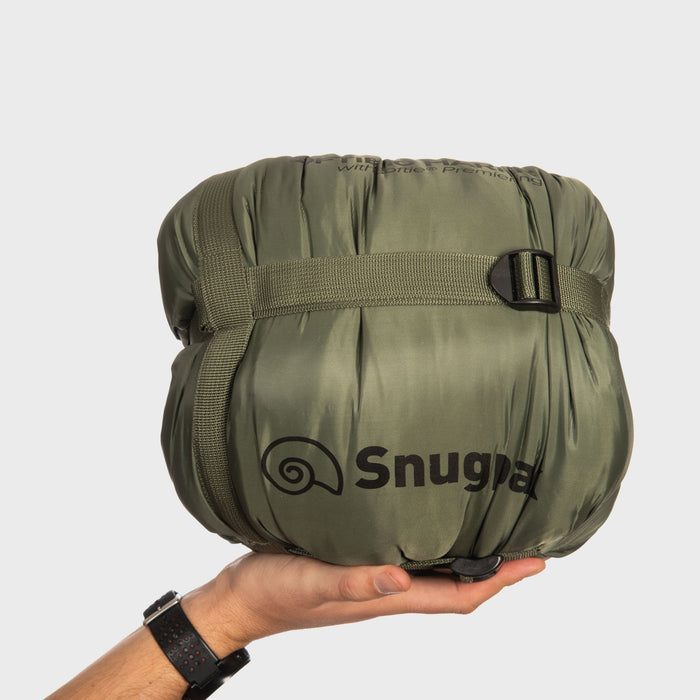 Snugpak Softie 10 Harrier in Oliv – Kompressionspacksack