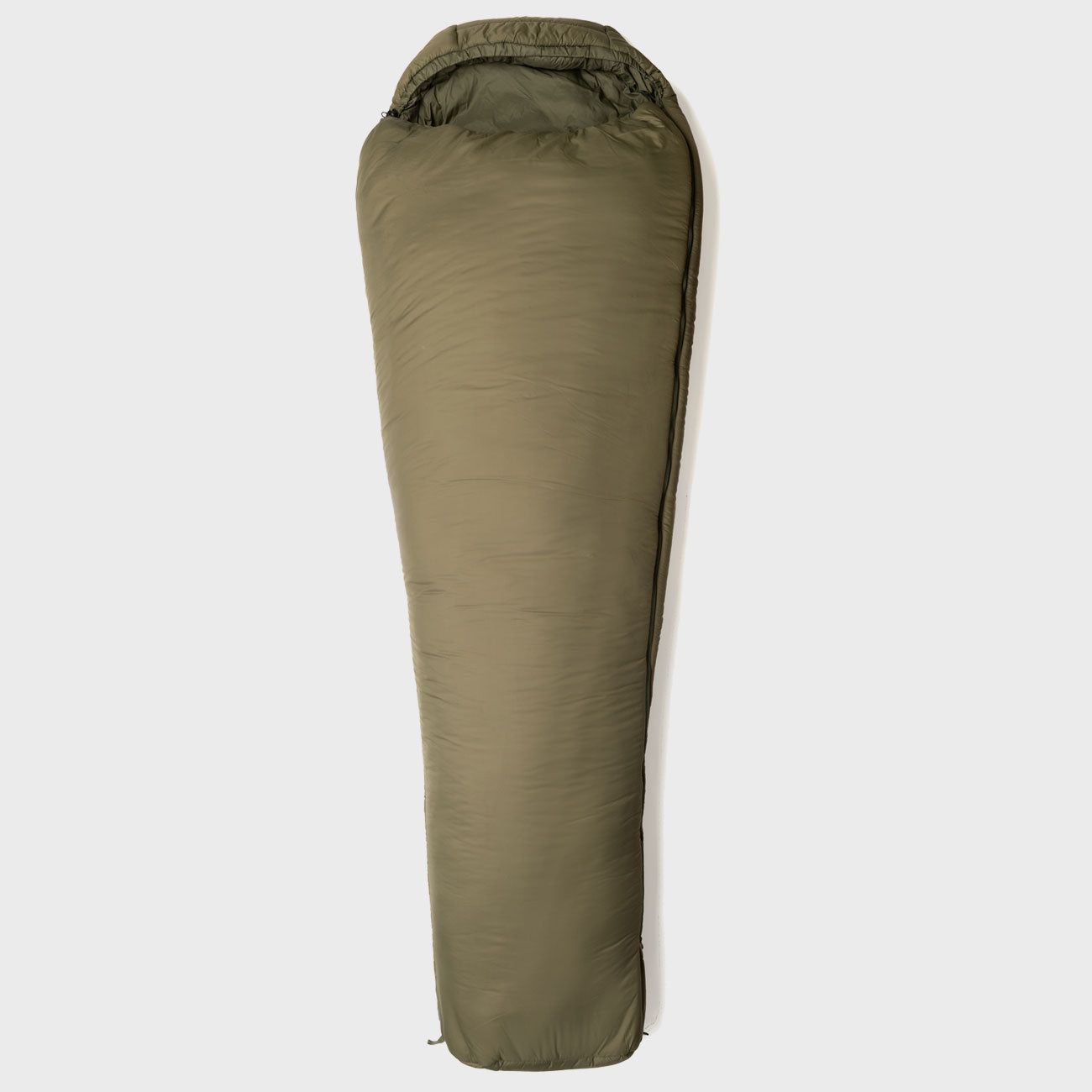 Snugpak Softie 15 WGTE XL Olive mit linkem Reißverschluss – geschlossen