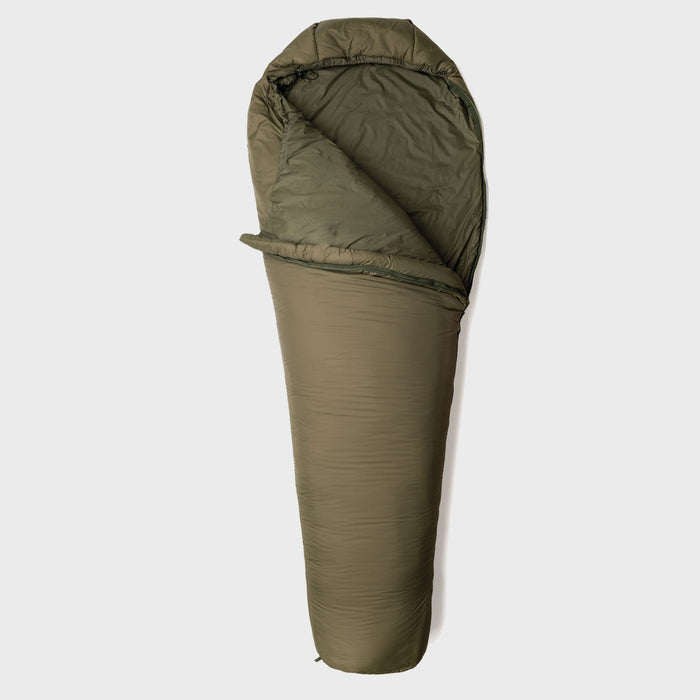 Snugpak Softie 9 WGTE Short Oliv geöffnet