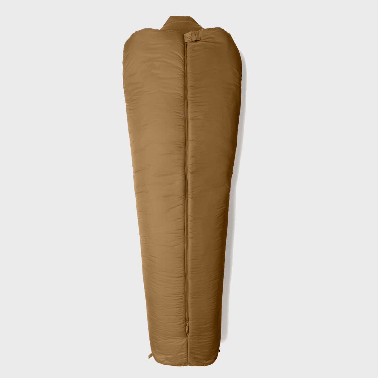 Snugpak Softie Antarctica Desert Tan Schlafsack geschlossen – Vorderansicht