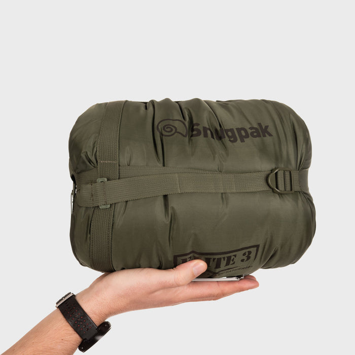 Snugpak Softie Elite 3 im Kompressionspacksack