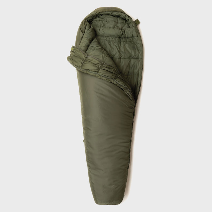 Snugpak Softie Elite 4 Oliv – geöffnet