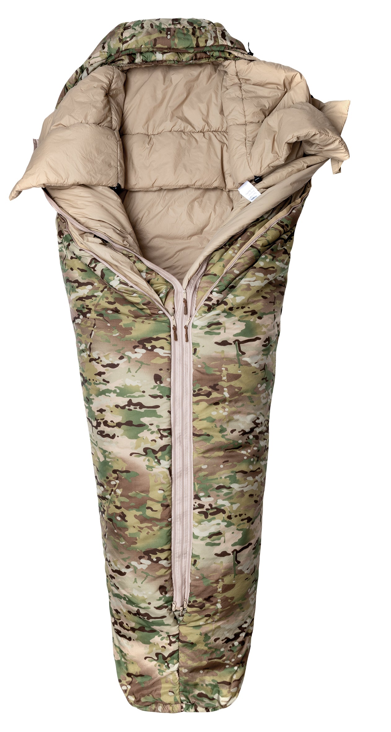 Snugpak Special Forces Complete System Multicam – geöffnet mit Innenfutter