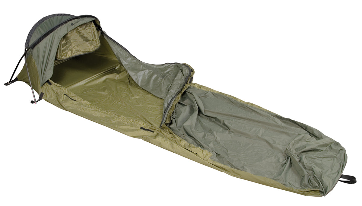 Snugpak Stratosphere Biwakzelt in Oliv – Produktansicht