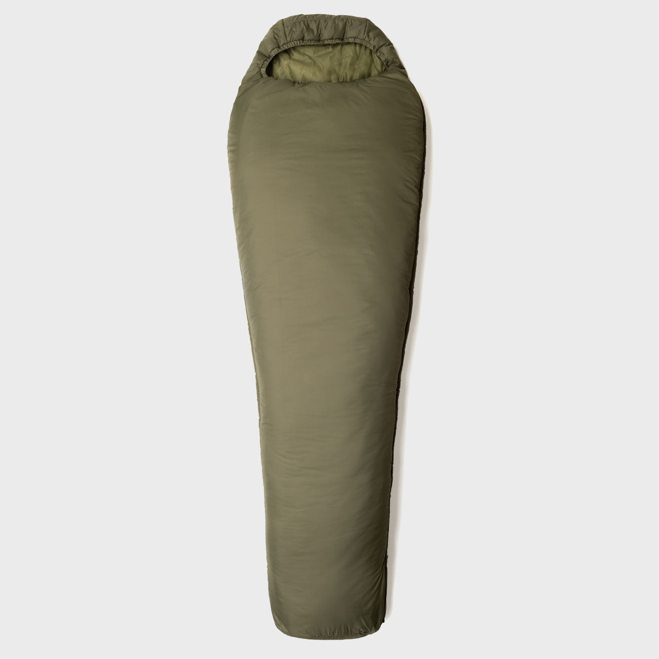 Snugpak Tactical 3 Schlafsack oliv mit Reißverschluss links – geschlossen
