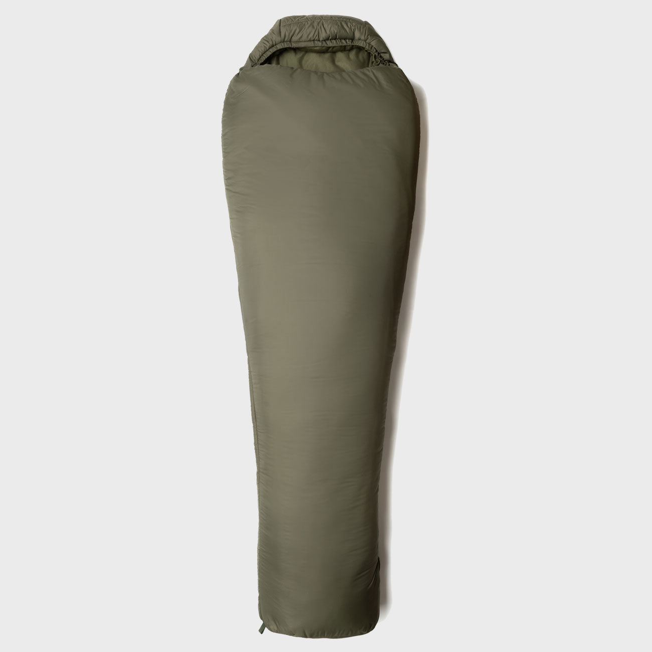 Snugpak Tactical 4 Oliv mit linkem Reißverschluss – geschlossen