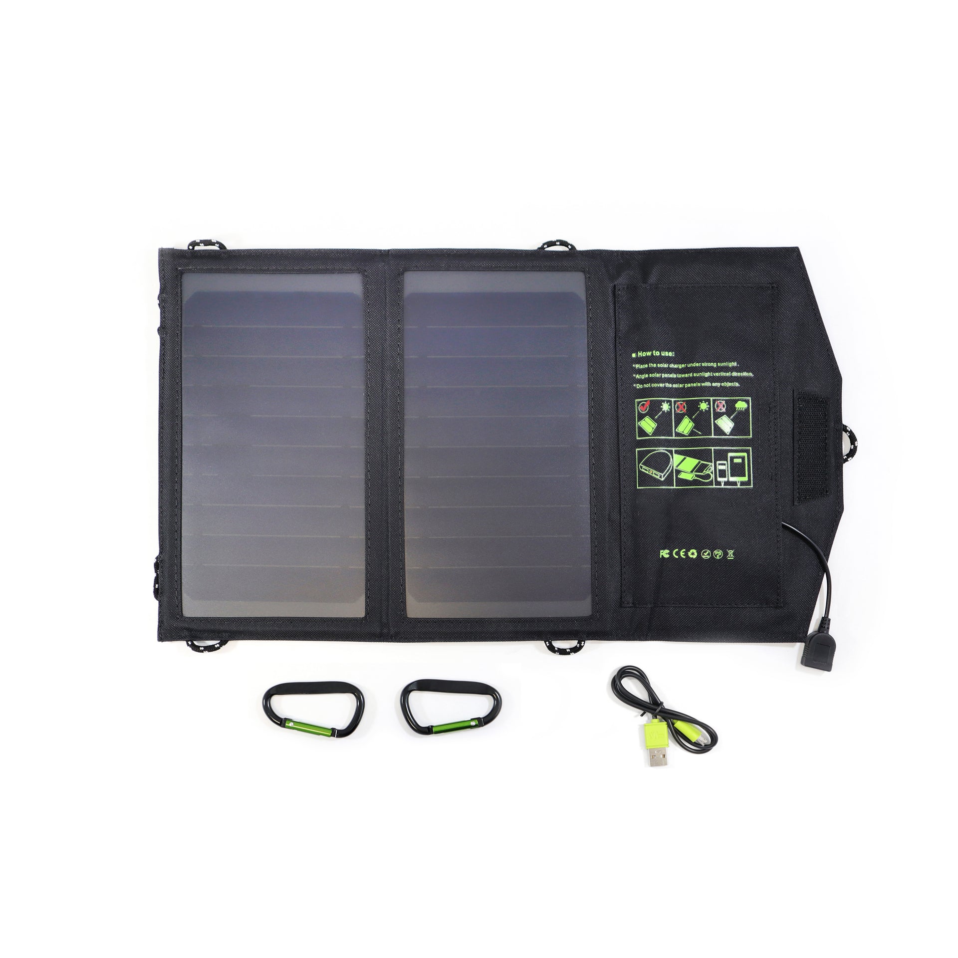 BasicNature Solar-Ladegerät Basic – Originalbild