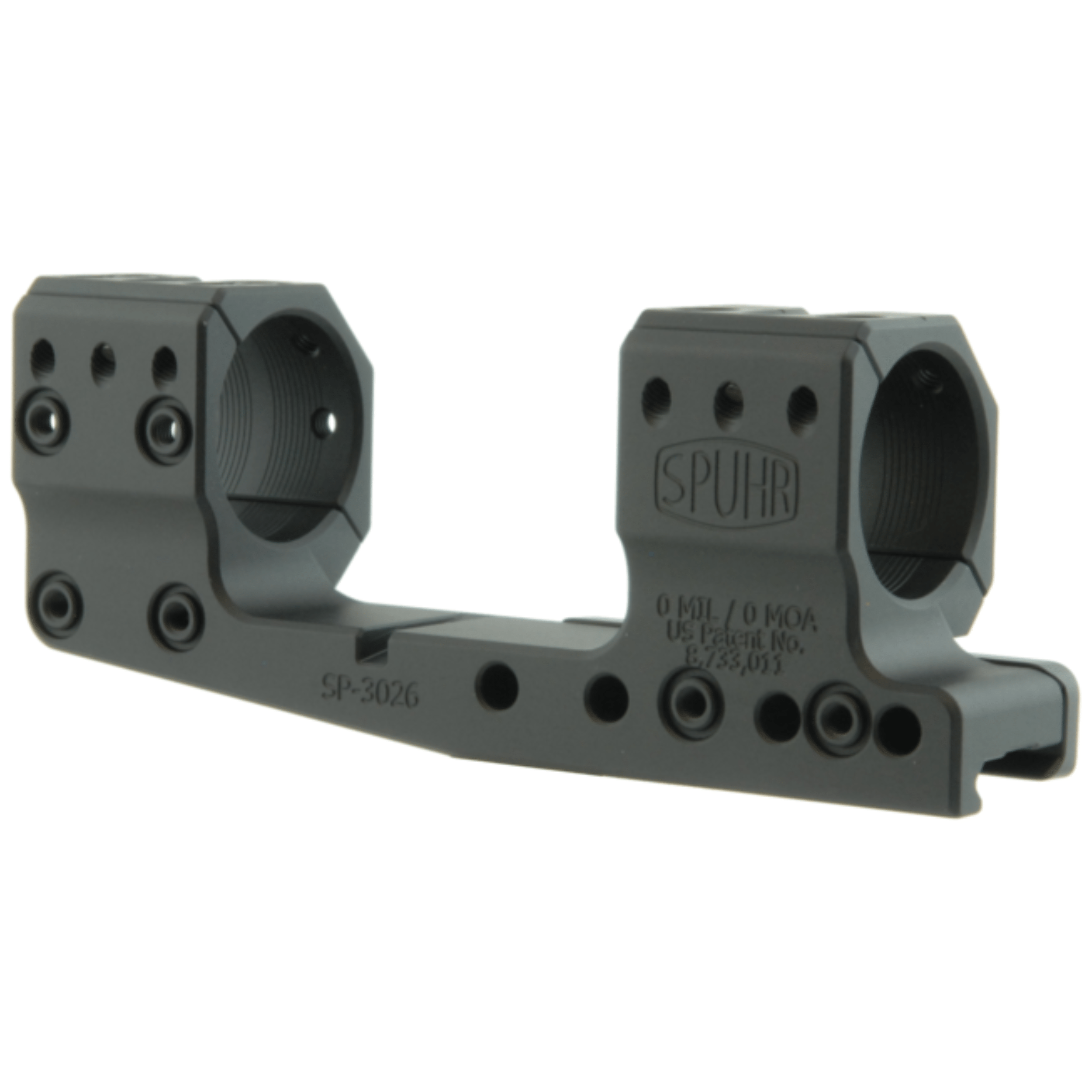 Spuhr Offset-Zielfernrohrmontage, 30 mm / 32 mm / 0 MOA / 70 mm Vorversatz – Hauptansicht