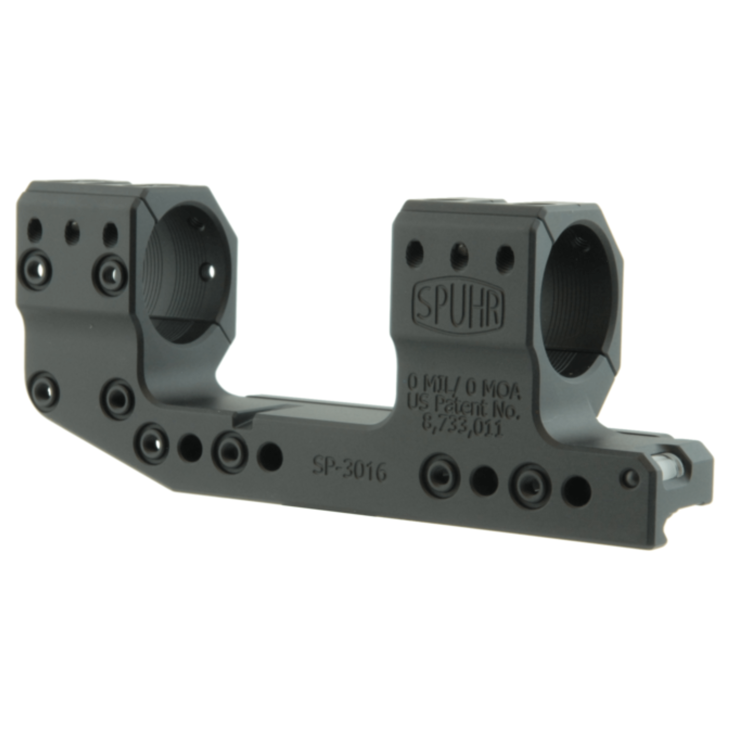 Spuhr Offset-Zielfernrohrmontage, 30 mm / 38 mm / 0 MOA / 40 mm Vorversatz – Hauptansicht