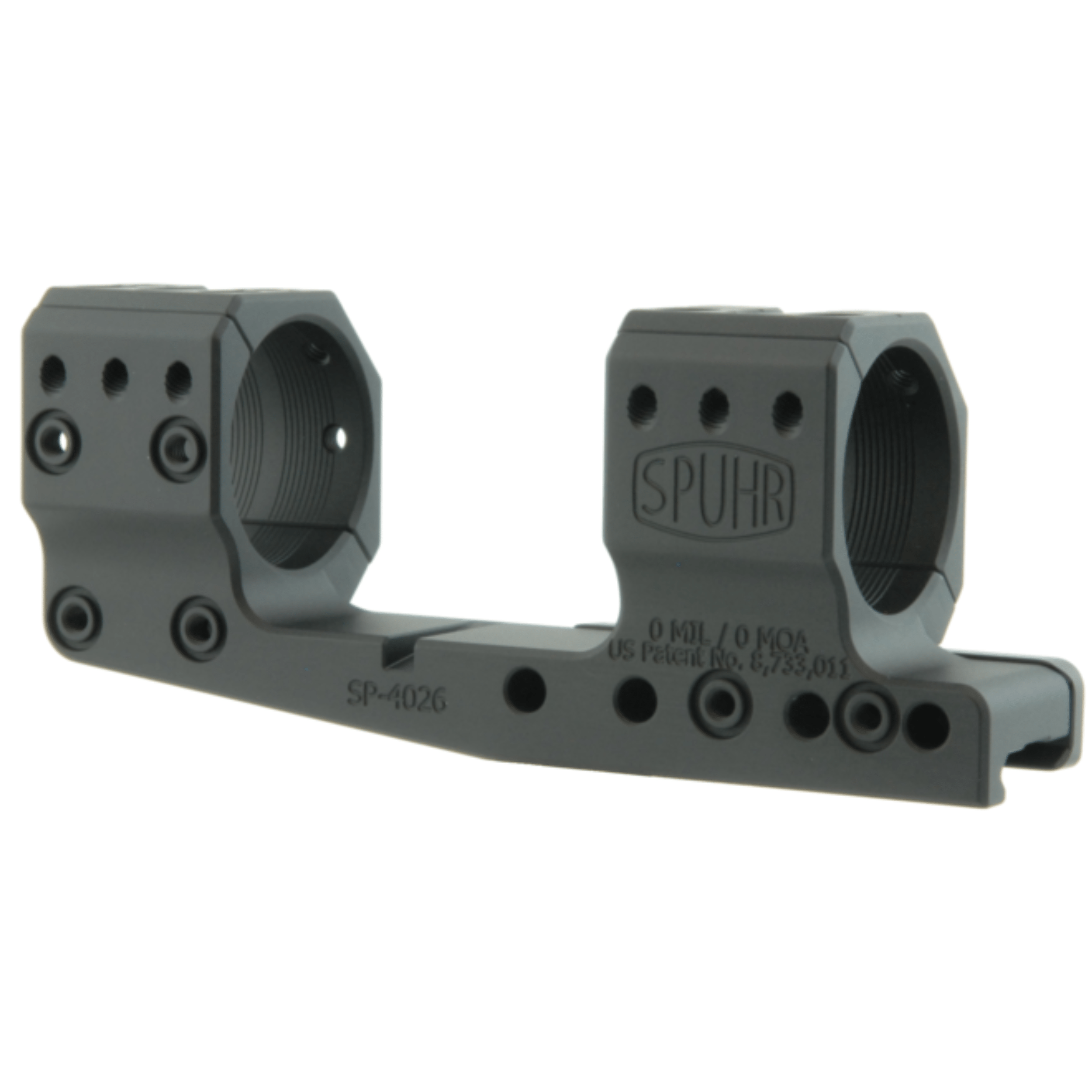 Spuhr Offset-Zielfernrohrmontage, 34 mm / 32 mm / 0 MOA / 70 mm Vorversatz – Hauptansicht