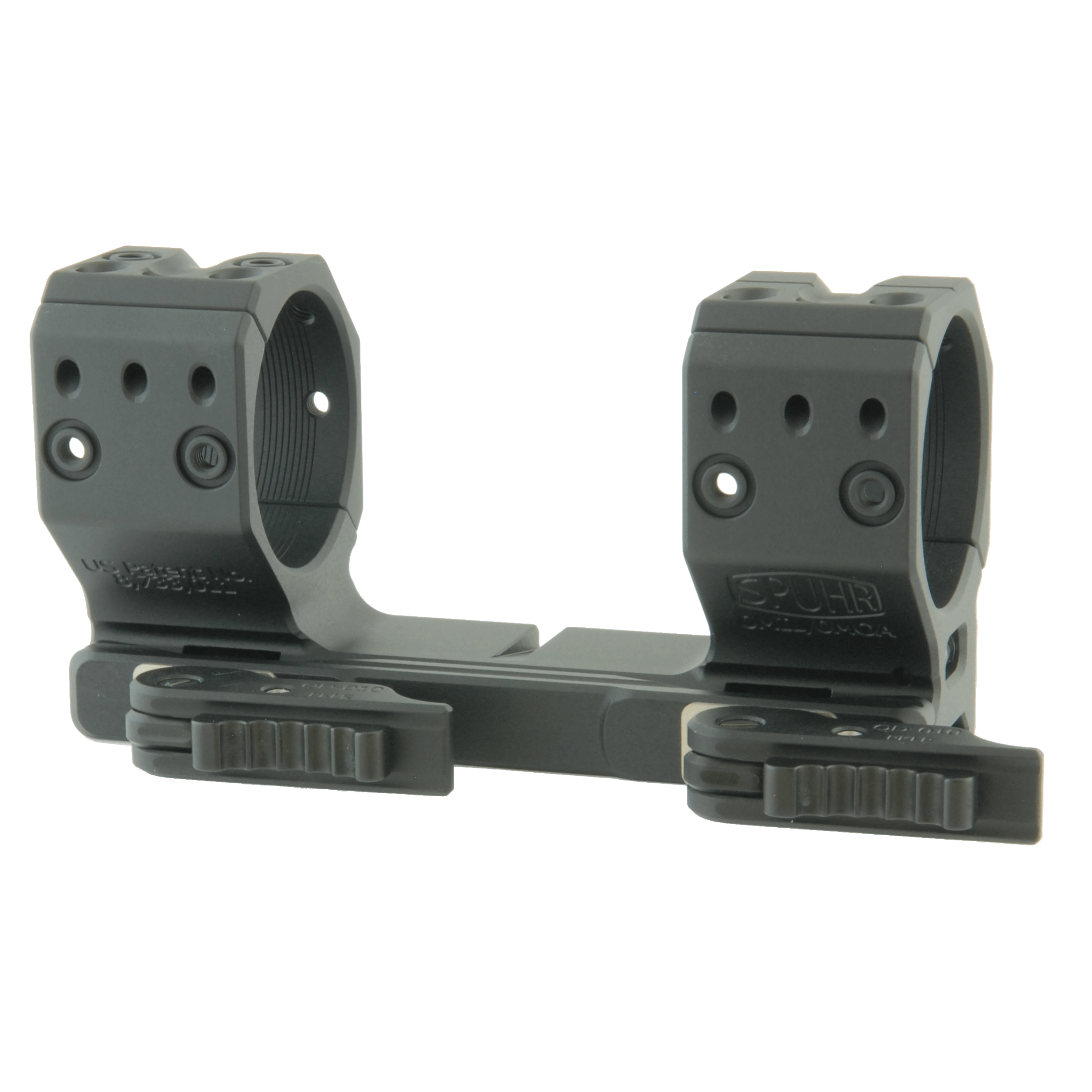 Spuhr QD-Zielfernrohrmontage, 40 mm / 38 mm / 0 MOA – Hauptansicht