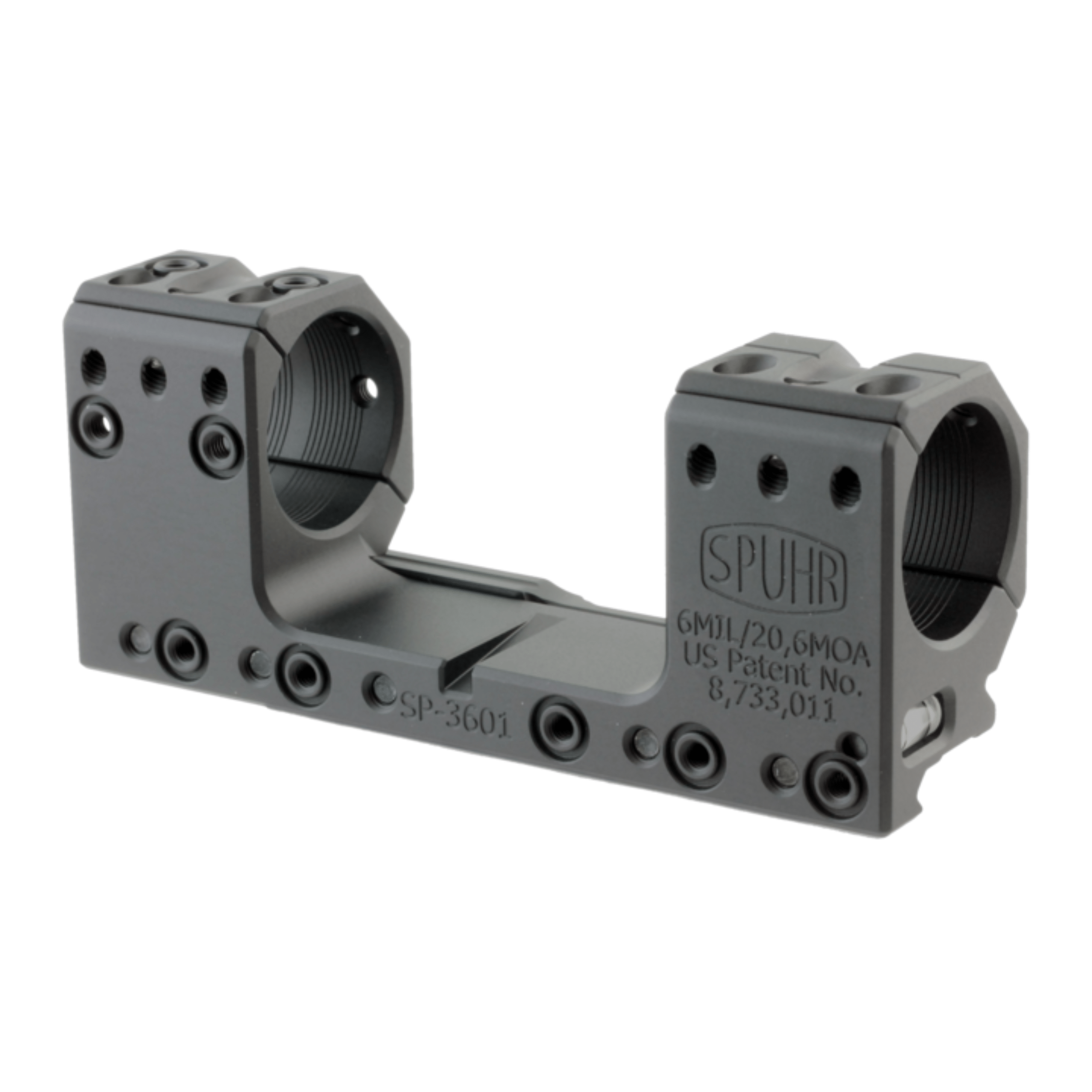 Spuhr Zielfernrohrmontage, 30 mm / 30 mm / 20,6 MOA – Hauptansicht