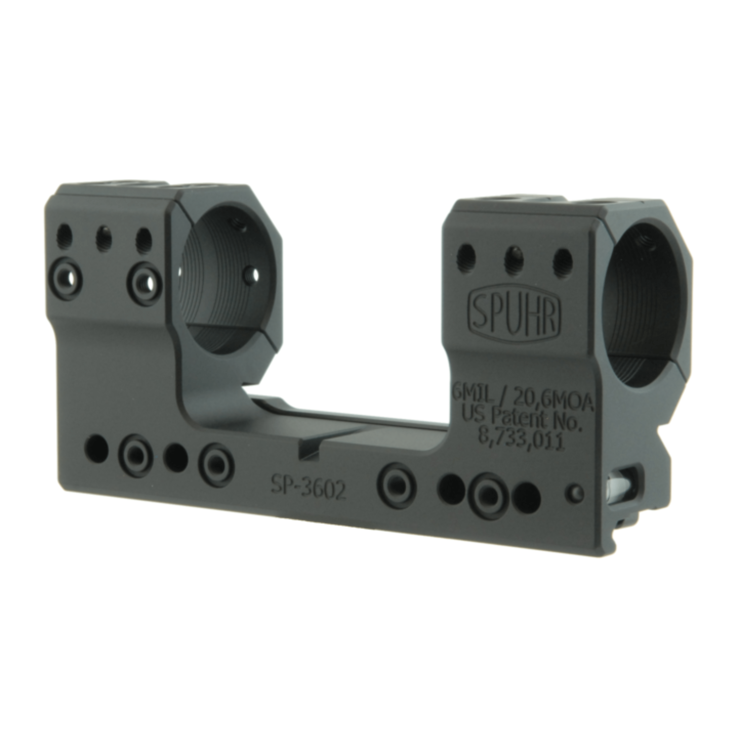 Spuhr Zielfernrohrmontage, 30 mm / 38 mm / 20,6 MOA – Hauptansicht