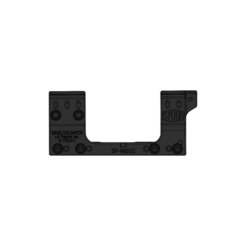 Spuhr Zielfernrohrmontage, 34 mm / 30 mm / 20,6 MOA Gen 3 – Produktansicht 2