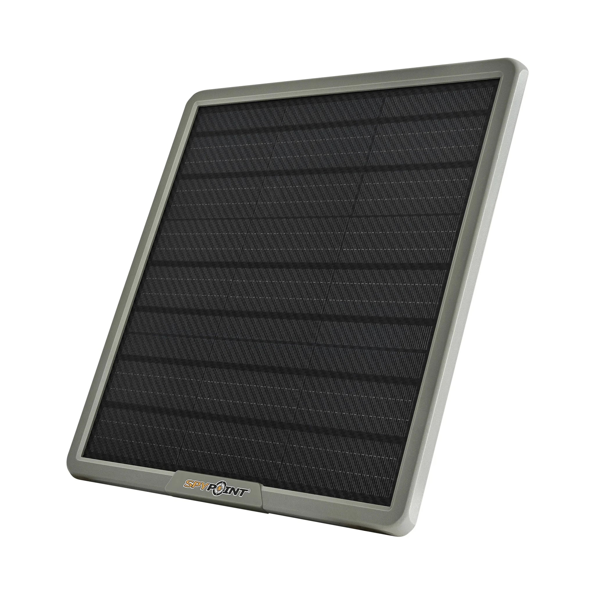 SPYPOINT SPLB-22 Solar-Powerbank mit 10-Watt-Solarpanel in Frontansicht