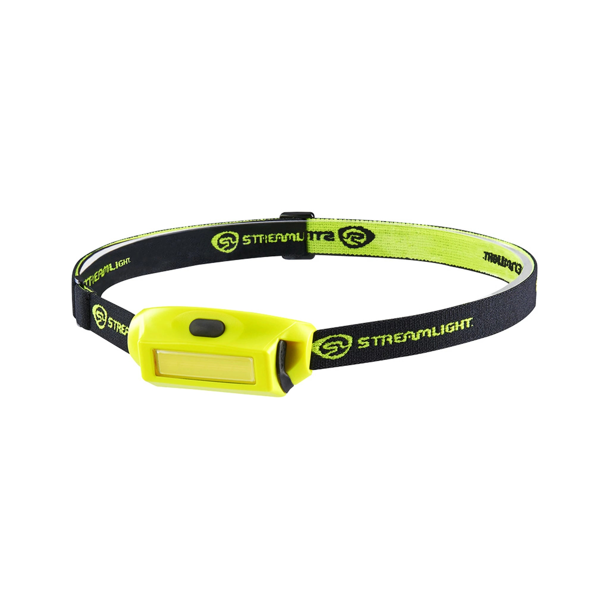 Streamlight Bandit Pro Stirnlampe in Gelb mit elastischem Kopfband, Hauptansicht