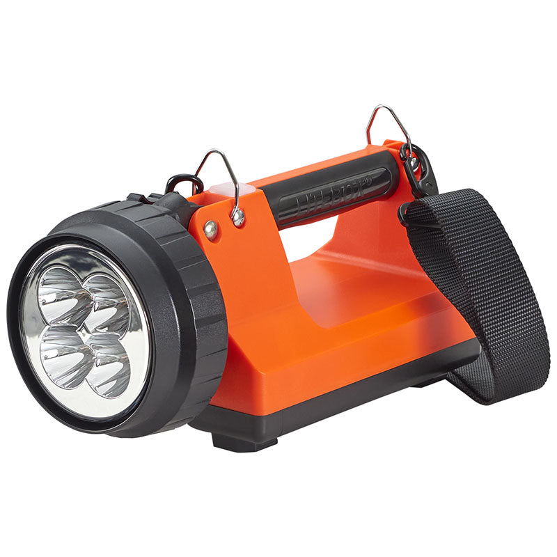 Streamlight E-Spot LiteBox in Orange mit Tragegriff und Schultergurt