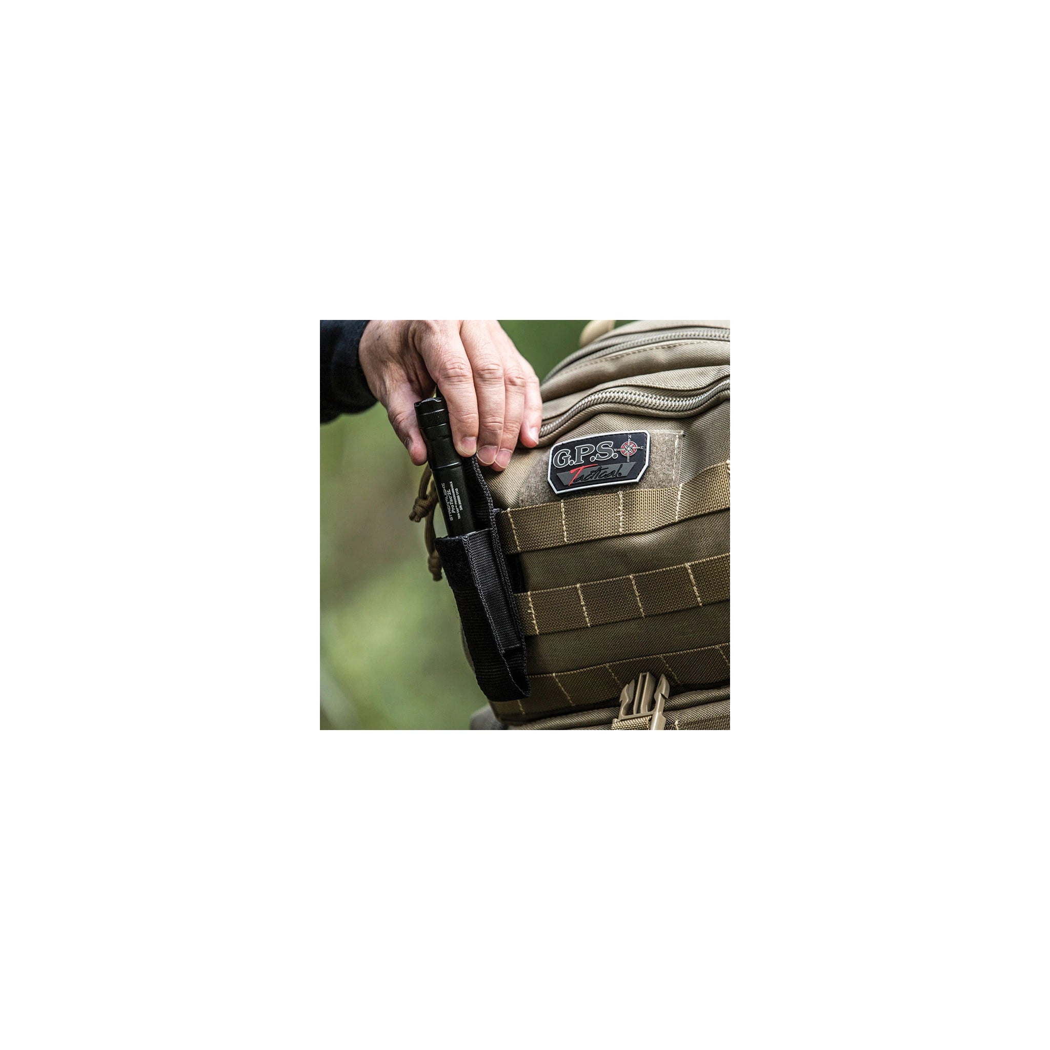 Schwarze Streamlight ProTac 2L Taschenlampe in Seitenansicht