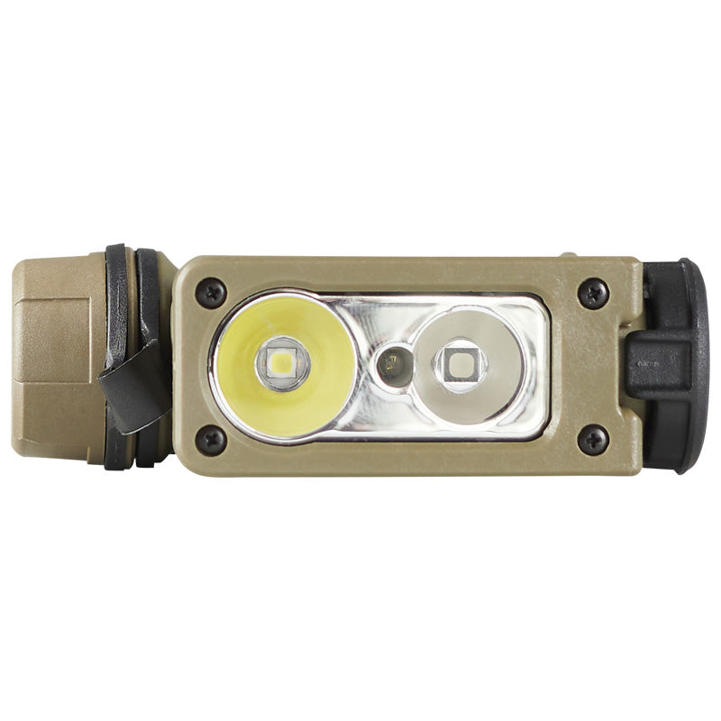 LED-Front der Streamlight Sidewinder Compact III in Coyote