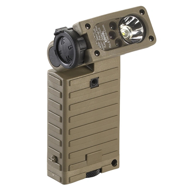 Streamlight Sidewinder Military in Coyote mit festem Farbwähler, Leuchtenansicht des Sets 14031
