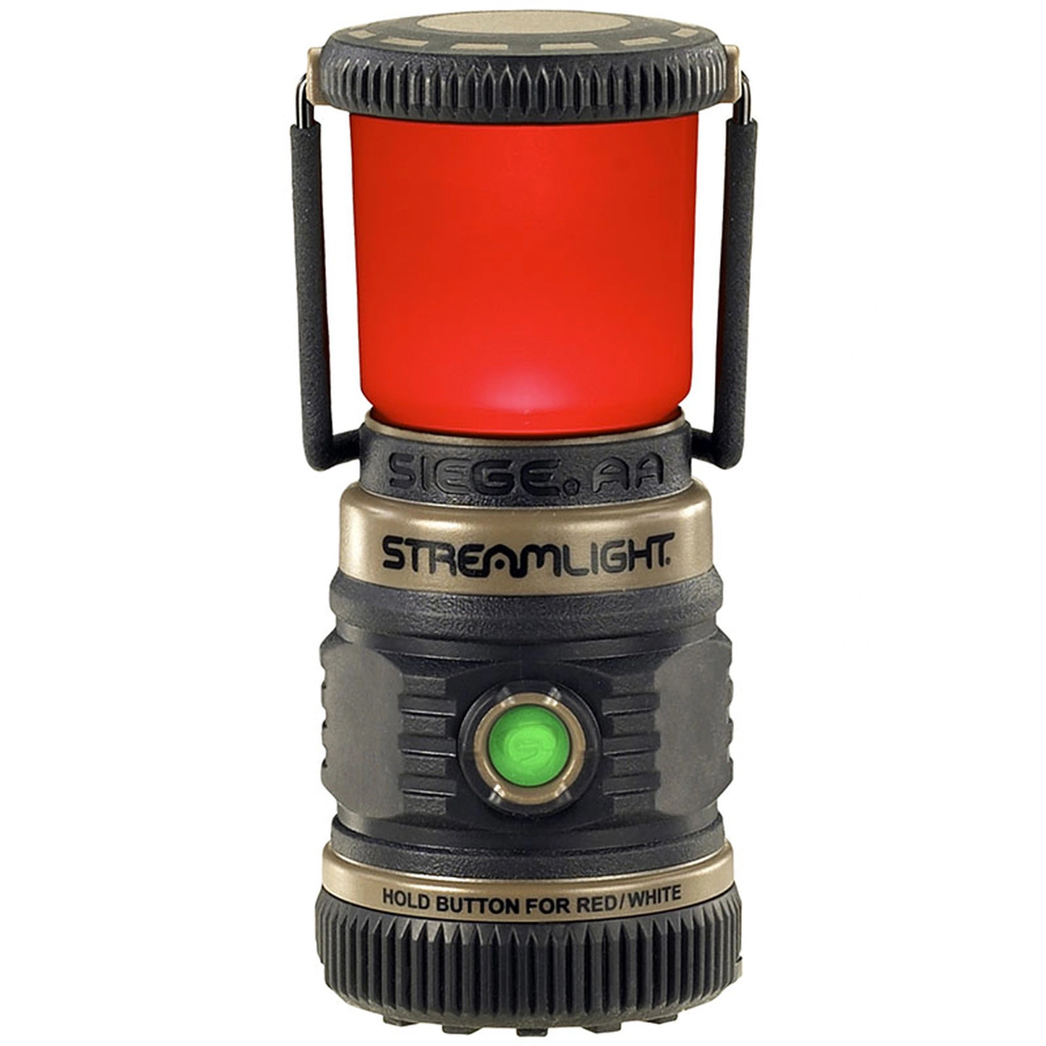 Streamlight Siege AA Laterne in Coyote mit Griffdetail