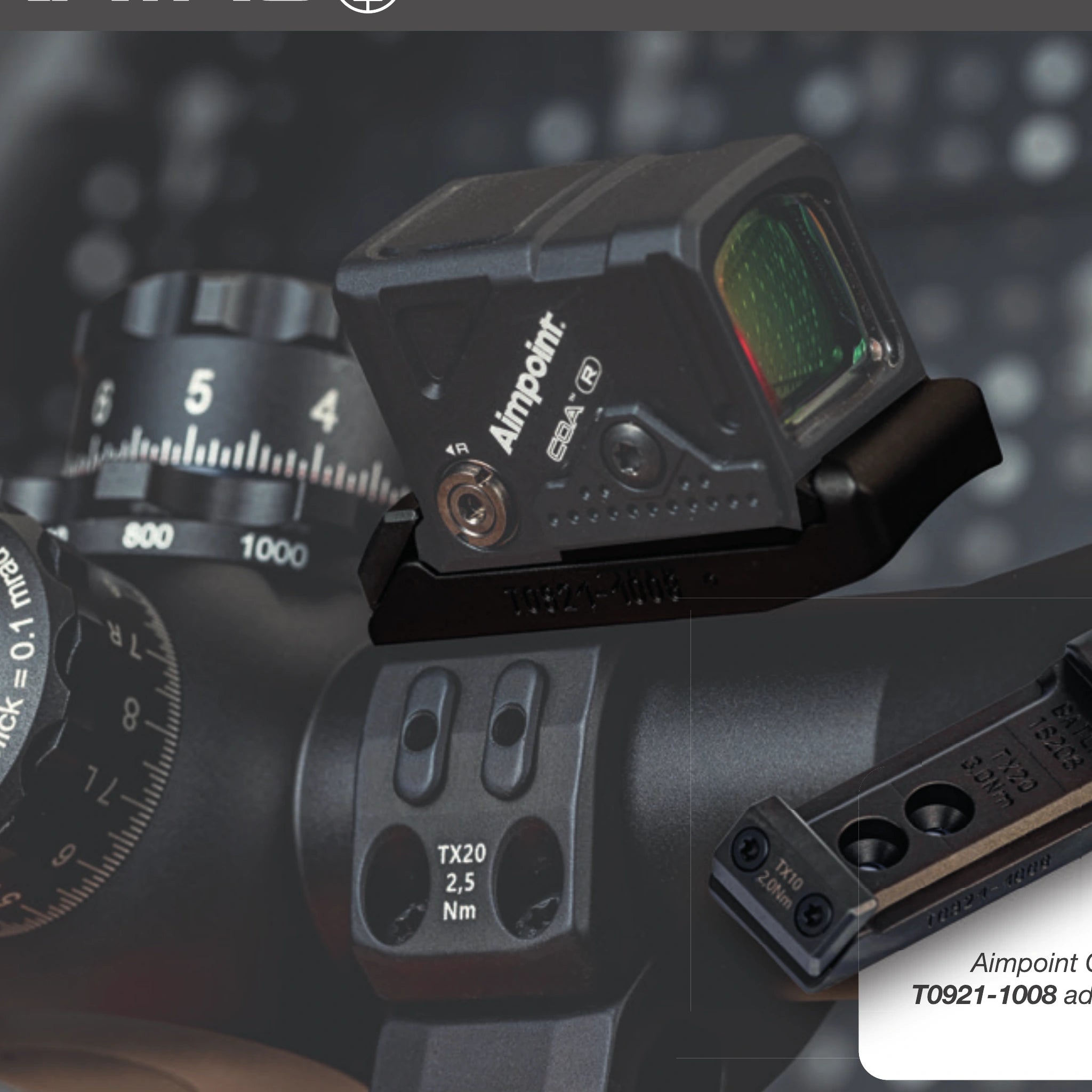 ERATAC T7 Aufsatz für Aimpoint COA, zentrisch – T0921-1008