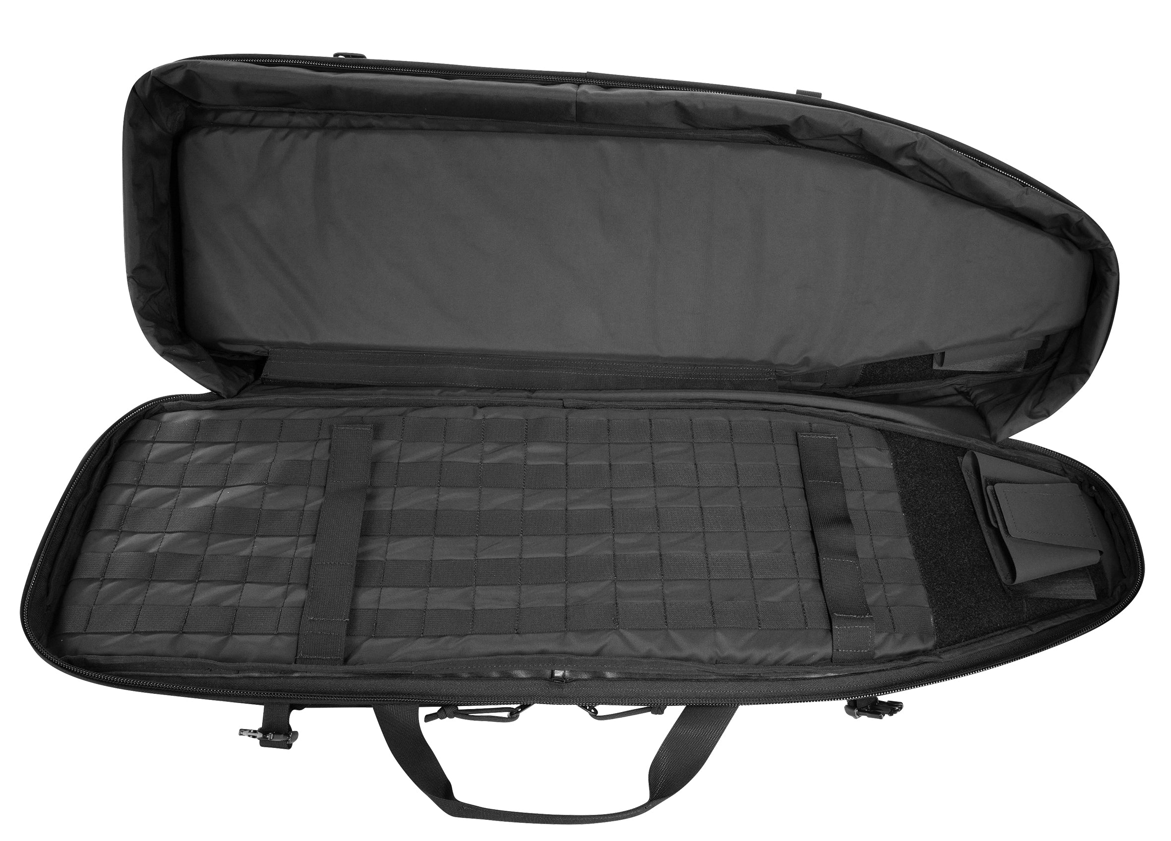 Tasmanian Tiger DBL Weapon Bag MRW Schwarz – Innenansicht