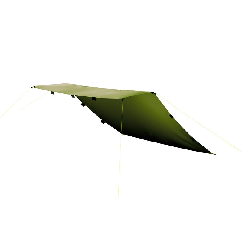 Tatonka Tarp 1 Light Olive, aufgebaut