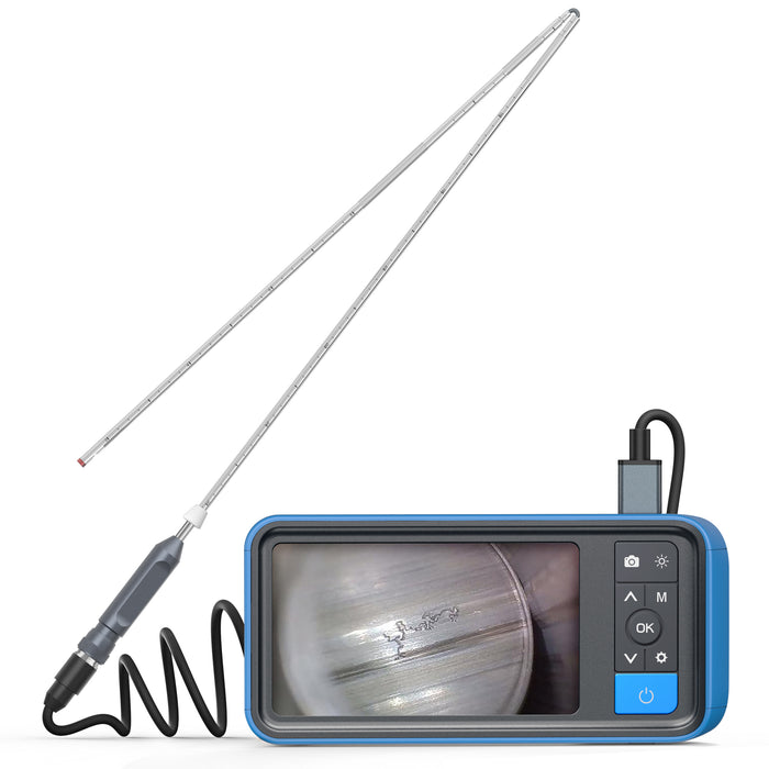 TESLONG NTG200H Focus & Fold Laufboreskop mit MS450 Monitor und klappbarer Sonde