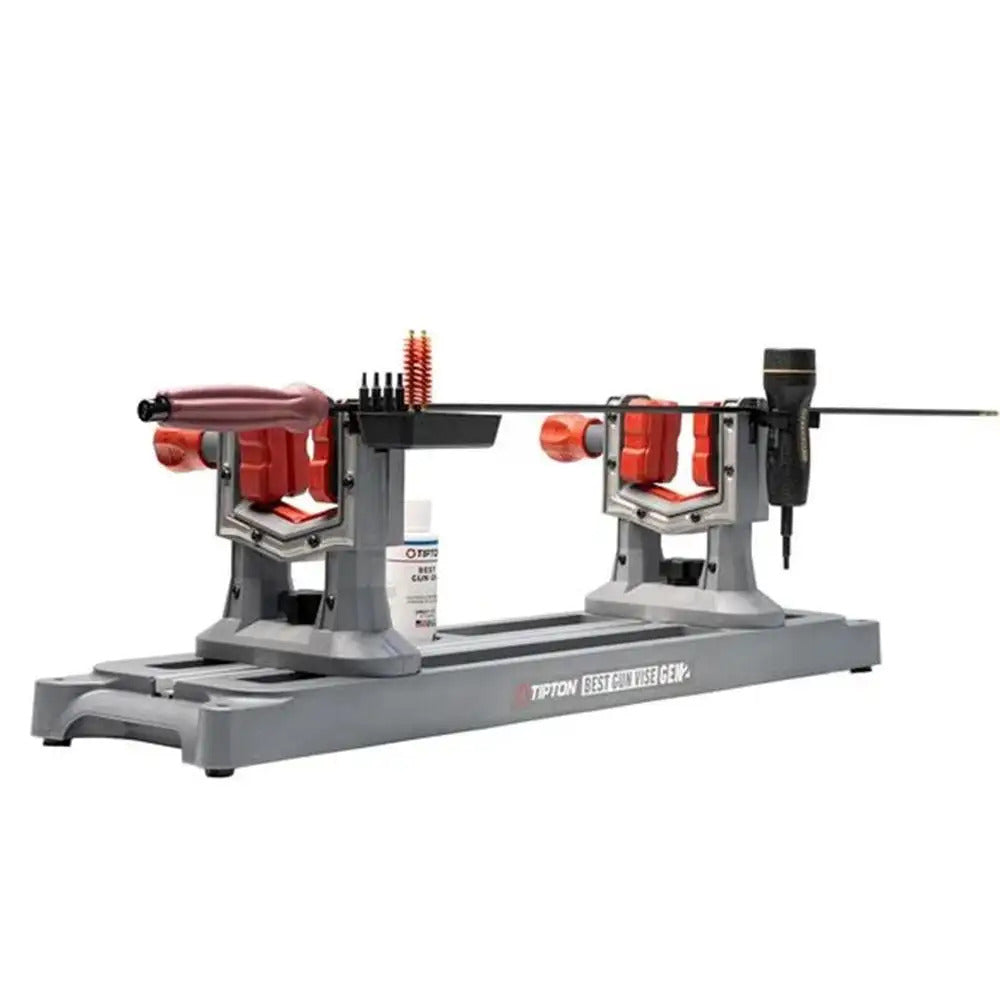 TIPTON Best Gun Vise Gen 2 1256076 – Waffenhalterung mit zwei Klemmen und VISE MOD Zubehör