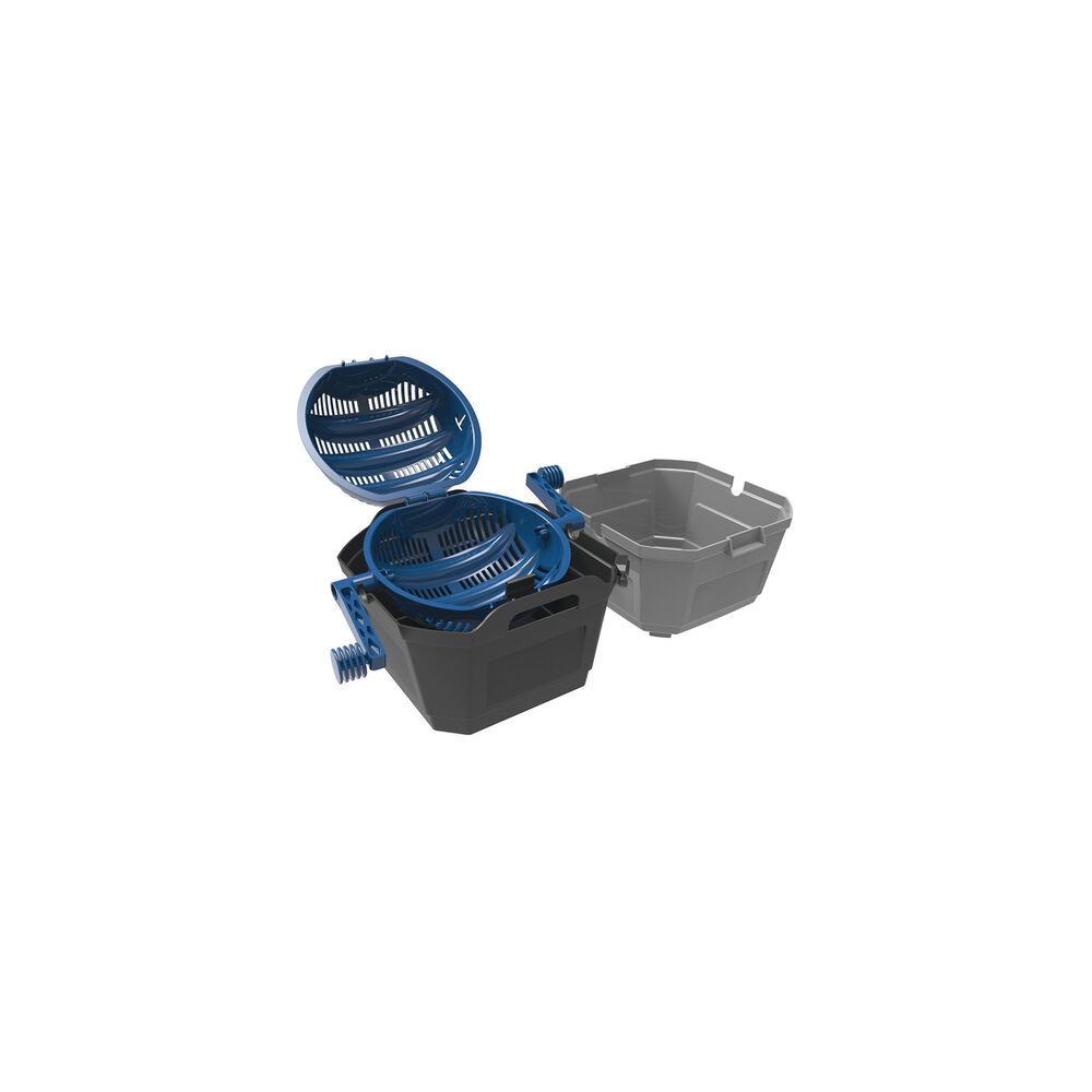 Frankford Arsenal Platinum Series Wet/Dry Media Separator 507567 geöffnet mit Siebkorb und Auffangwanne