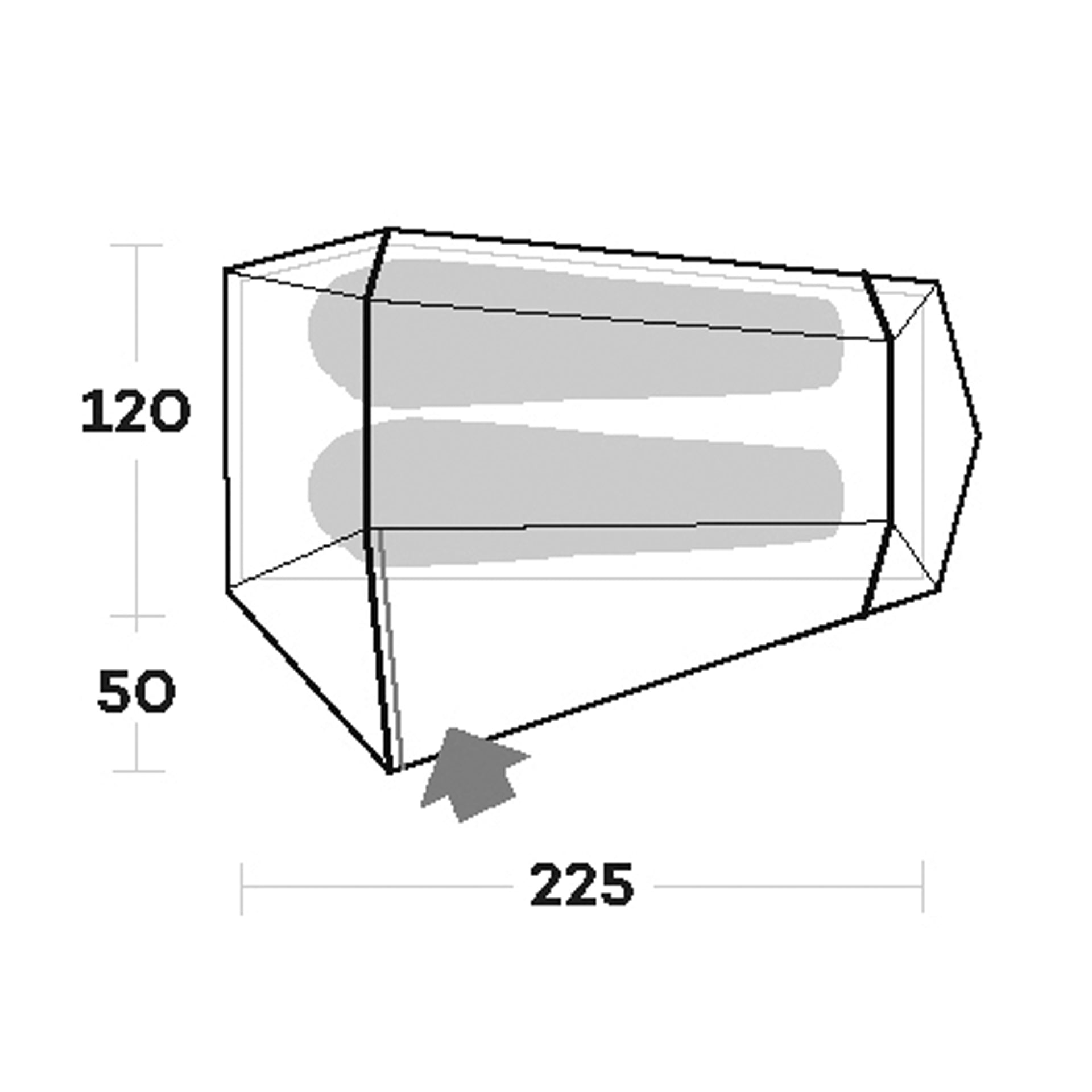 Ferrino Lightent Pro Zelt Innenraum