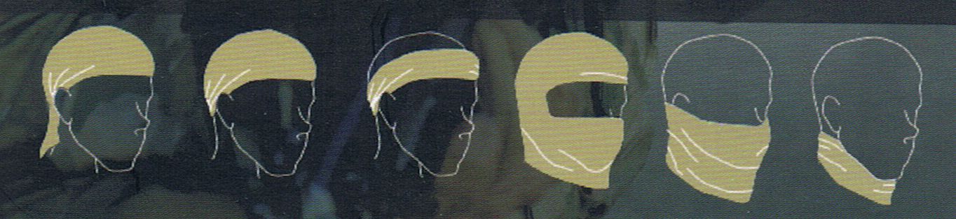 BUFF ARC Protect Paris Blue Detail