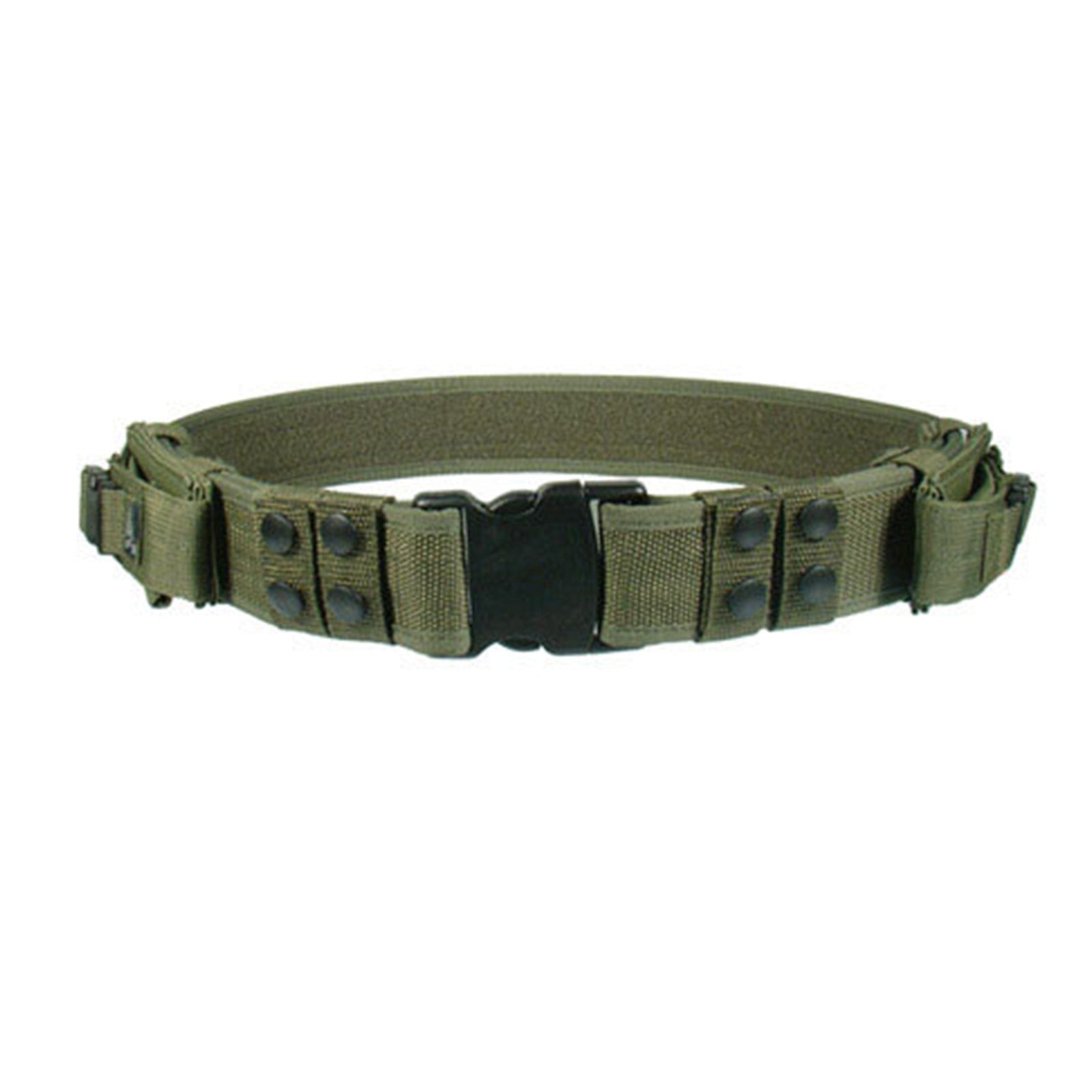 UTG Heavy Duty Elite Pistol Belt OD Green PVC-B950G-A