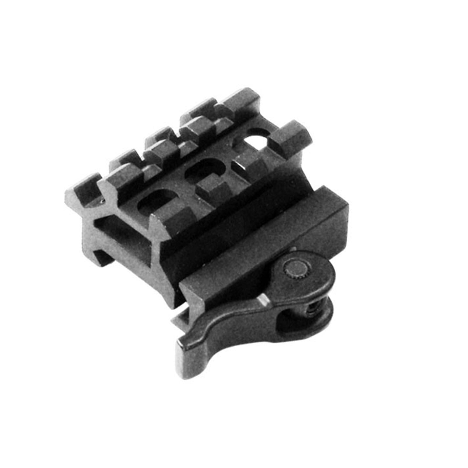 UTG MAD0340 Double Rail 3 Slot Angle Mount mit QD Lever quadratisches Produktbild